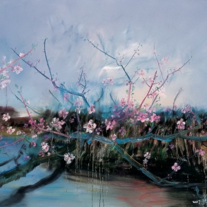 周春芽風(fēng)景油畫作品《我就是風(fēng)景》欣賞