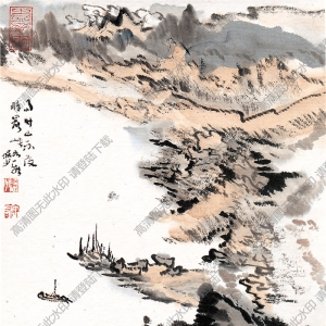 陸儼少國(guó)畫(huà)高清圖片14下載