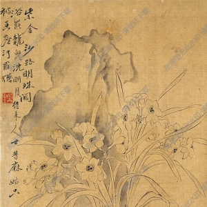 清 惲壽平《花鳥草蟲圖》-7國(guó)畫高清大圖下載