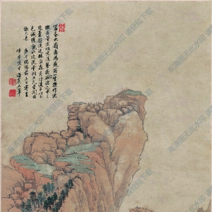 王翚超高清《富春大嶺圖》國(guó)畫百度云網(wǎng)盤下載