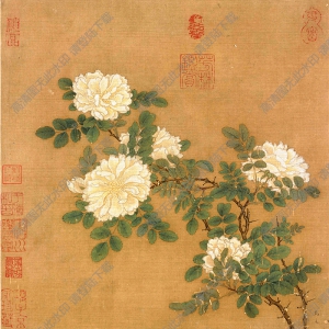 馬遠(yuǎn)《白薔薇圖》超高清國畫百度云網(wǎng)盤下載