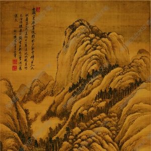 王翚超高清《仿巨然夏山水筆法》百度云網(wǎng)盤下載