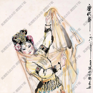 劉文西國(guó)畫(huà)作品 唐代舞3 高清下載