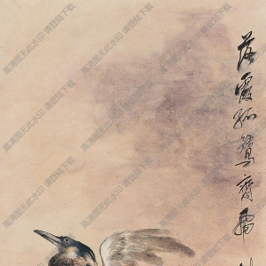 高劍父國(guó)畫(huà)作品 王勃詩(shī)意 高清下載