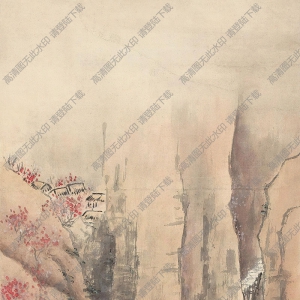 高劍父國(guó)畫(huà)作品 陽(yáng)朔江行 高清下載