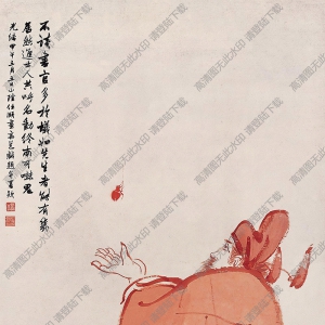 任伯年國(guó)畫(huà)作品 鐘馗 高清下載