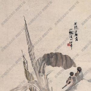 任頤國(guó)畫(huà)作品 花鳥(niǎo)畫(huà)2 高清下載