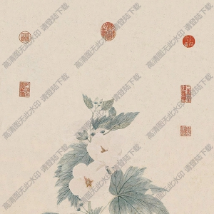 錢(qián)維城國(guó)畫(huà) 花卉蔬果 高清大圖下載