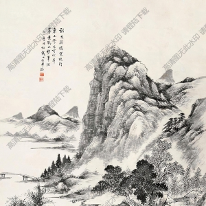 戴以恒國(guó)畫(huà) 山水畫(huà) (6) 高清大圖下載