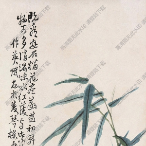 蒲華國(guó)畫 消夏清品 高清大圖下載