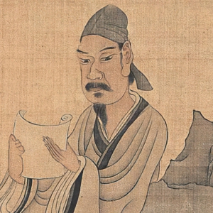 陳洪綬國(guó)畫 高士論經(jīng)圖 高清大圖下載