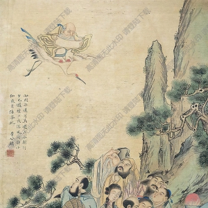 李公麟國(guó)畫(huà) 人物 高清大圖下載