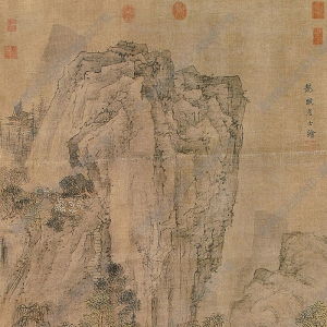 李公麟國(guó)畫(huà) 山水 高清大圖下載