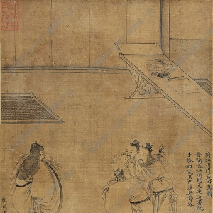 李公麟國(guó)畫(huà) 陶江州門(mén)庭四應(yīng) 高清大圖下載