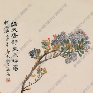 陸恢作品 花鳥(niǎo) (2) 高清大圖下載