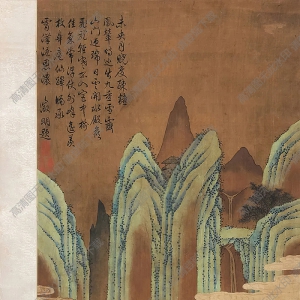 仇英國(guó)畫(huà) 山水 高清大圖下載