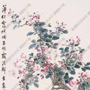 顏伯龍國(guó)畫 花鳥 (1) 高清大圖下載