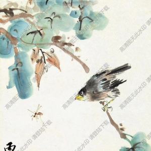 汪溶作品 花鳥 (2) 高清大圖下載