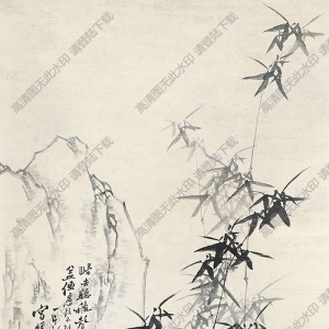 鄭板橋國(guó)畫(huà) 竹石圖 (27) 高清大圖下載