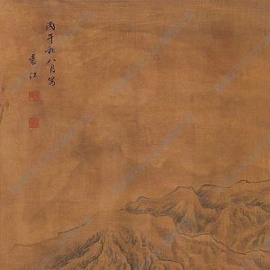 袁江國(guó)畫(huà) 山水閣樓 高清大圖下載