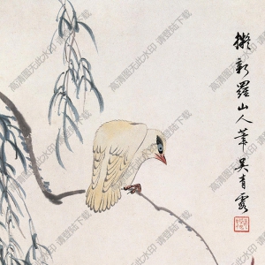 吳青霞國(guó)畫 花鳥(niǎo) 高清大圖下載