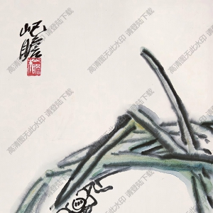 朱屺瞻國(guó)畫(huà) 水仙 (10) 高清大圖下載