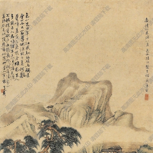 陸治國(guó)畫 山水 (2) 高清大圖下載