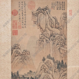 陸治國(guó)畫 山水 (4) 高清大圖下載