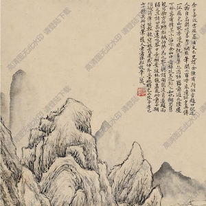 陸治國(guó)畫 山水 (6) 高清大圖下載