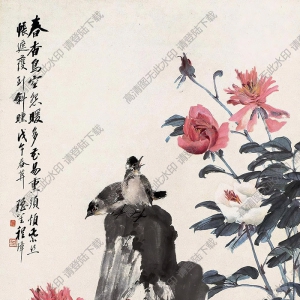 程璋國(guó)畫(huà) 花鳥(niǎo) (3) 高清大圖下載