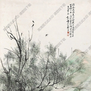 程璋國(guó)畫(huà) 三駿圖 高清大圖下載