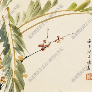 陳鴻壽國(guó)畫(huà) 芭蕉 高清大圖下載