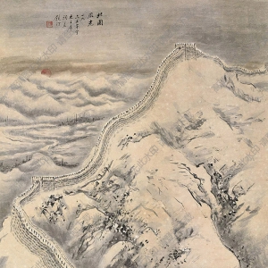 吳鏡汀國(guó)畫(huà) 北國(guó)風(fēng)光 高清大圖下載