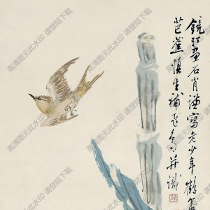 吳鏡汀國(guó)畫(huà) 花鳥(niǎo) 高清大圖下載