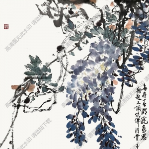 于希寧國(guó)畫 花卉 (1) 高清大圖下載