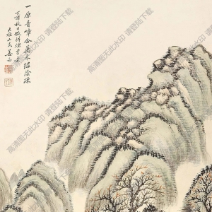 姜筠國(guó)畫(huà) 山水 (10) 高清大圖下載