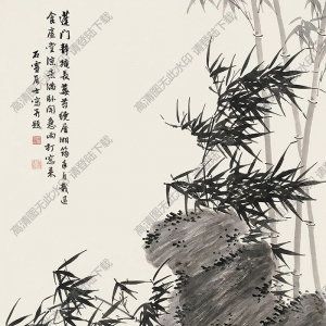 徐宗浩國(guó)畫(huà) 墨竹 (4) 高清大圖下載